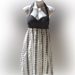 OC by OC black and white dress. Size 4